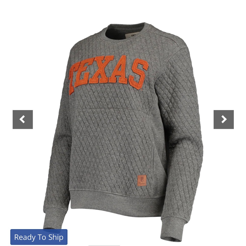Pressbox by Royce Apparell UT quilted sweatshirt, Women’s Large